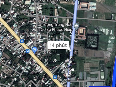 Tin thật: đất củ chi 139m2 full thổ cư 599tr. đường 6 mét thông thoáng 2