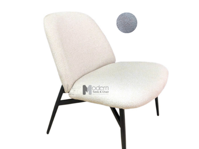 Ghế sofa đơn phòng ngủ bọc nệm vải khung chân sắt nhập khẩu cao cấp HCM CS0928-F 0