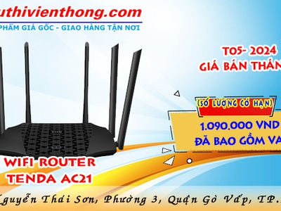 Săn Ngay WiFi Router Tenda AC21 0