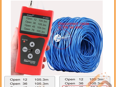 Máy test mạng NF308S - Đo số M, dò tín hiệu cáp, kiểm tra thông dây 3