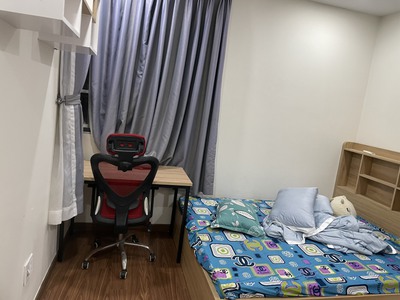 Chính Chủ Cho Thuê căn hộ FULL Nội Thất Him Lam Phú An  69m2, 2PN,2WC  Giá 9.5 Triệu/Tháng. Hướng Đô 1
