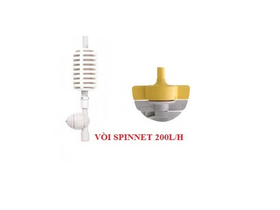 Vòi phun mưa spinnet của netafim Var:TinhQuan 0