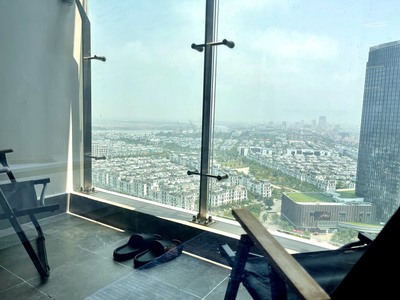 Cho thuê căn hộ 2 ngủ view Vin Imperia cực đẹp tại Hoàng Huy Grand Sở Dầu. 1