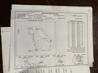 Chính chủ bán đất 331m2, giá 43tr/m2 tại đường bát tràng, gia lâm, hà nội 4