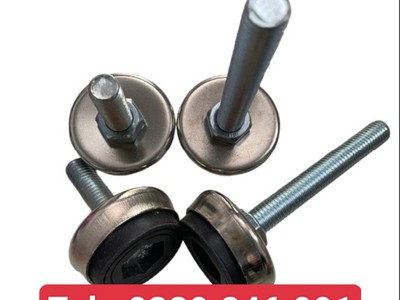 Chân Tăng chỉnh đế cao su cho bàn máy 1