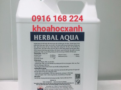 HERBAL AQUA _ gan tạt thảo dược 1