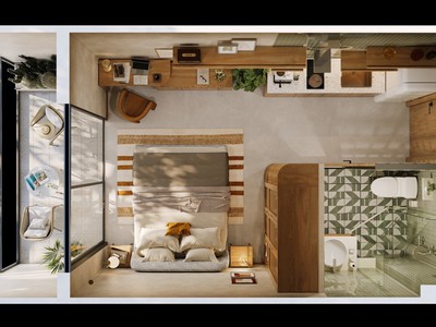 Độc bán studio - chỉ từ 1,2 tỷ  là sở hữu căn hộ biển flexhome tại libera nha trang, linh hoạt ở và 4