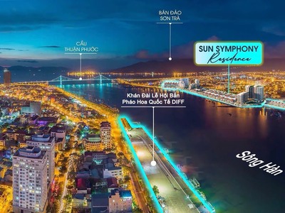 Mở bán căn hộ cao cấp Sun Symphony Đà Nẵng, mặt tiền sông Hàn, giá gốc giai đoạn 1 trực tiếp CĐT 1