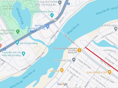Mặt tiền ngô huy diễn gần cầu hoà xuân, 112m2, 3 mê, hiện đại, nhỉnh 8 tỷ 1