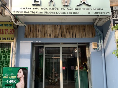 Quận tân bình , hot hot   nhanh còn   đầu tư 400 tr  sang rẻ chỉ 99 tr    spa gội đầu dưỡng 0