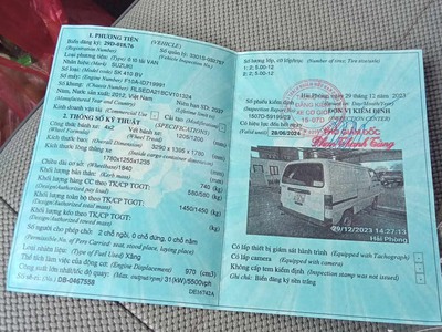 Xe Suzuki Super Carry Truck 1.0 MT 2012 - 100 Triệu 2
