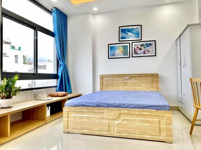 Cho thuê căn hộ có gác full nội thất, có cửa sổ lớn tại Nguyễn Thiện Thuật Bình Thạnh 0