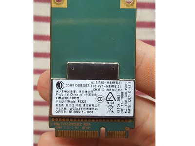 Card WWAN 3G Model: F5321 - HP hs2350 dùng cho HP 8470p, 8470w,8570p,8570w,8770w 3
