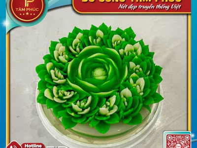 Rau Câu Hoa Trà Trong Mâm Cúng Mụ 2