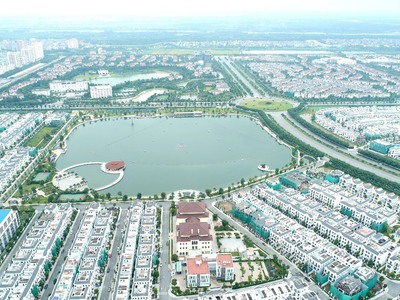 Chính Chủ Nhượng Lại Biệt thự Song Lập full NT 185.6m2 Khu Hồ Tuy Lip Vinhomes Riverside The Harmony 1