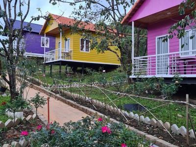 Bán 7100m2 khu đất homestay, đối diện KQH sân golf   TTTM, 27 TỈ 0