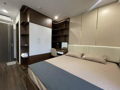 Bán căn hộ 2 ngủ Full nội thất đẹp, View thành phố tại Hoàng Huy Grand Sở Dầu 3