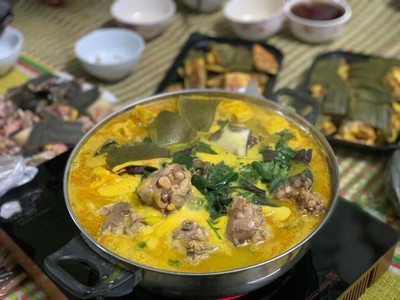 Thịt gà cá mú chán rồi mình thẩm sang baba đi ạ 2