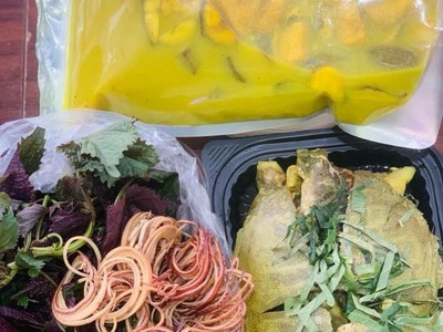 Thịt gà cá mú chán rồi mình thẩm sang baba đi ạ 3