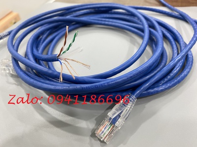Chuyên phân phối dây cáp Lan chính hãng Ancomteck dây chuẩn đồng sẵn hàng từ 0.2m-30m CAT5/CAT6/CAT7 10