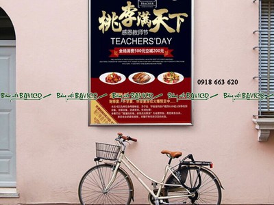 Bảng poster treo tường Bavico 0