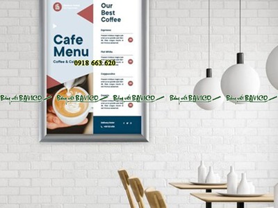 Bảng poster treo tường Bavico 1