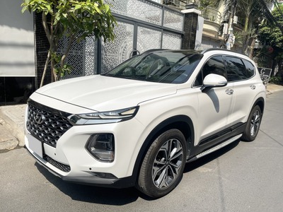 Hyundai SantaFe 2.2L Htrac AWD 2020 dầu, màu trắng. 2