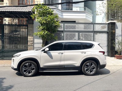 Hyundai SantaFe 2.2L Htrac AWD 2020 dầu, màu trắng. 6