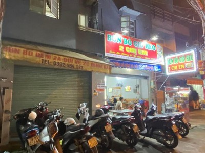 Sang nhượng quán bún bò giò heo 2 chị em ở quận tân bình   hồ chí minh 4