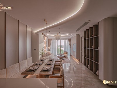 The horizon phú mỹ hưng mở bán những căn decor sẵn. chỉ sách vali vào ở ngay. 2