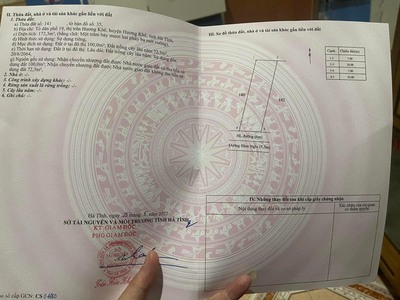 Bán đất thị trấn hương khê hà tĩnh 1