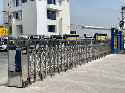 Lan can inox 304 kính- cầu thang gỗ căm xe - Cầu thang đá hoa cương 17