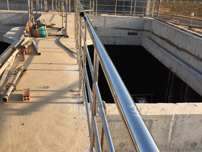 Lan can inox 304 kính- cầu thang gỗ căm xe - Cầu thang đá hoa cương 16