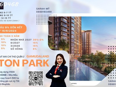 Chính sách thanh toán không đối thủ   eaton park -gamudaland  mặt tiền mai chí thọ, phường an phú, 3