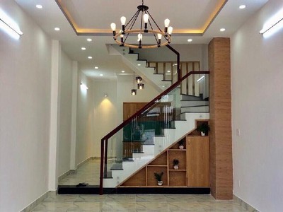 Bán nhà 4 tầng,dt 54m2 hẻm xe hơi,lã xuân oai,long trường,quận 9 nhỉnh 5 tỷ 0