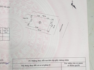 Cần Bán Căn Nhà Mặt Phố Cô Đoài, phường Cẩm Thượng, Hải Dương 0