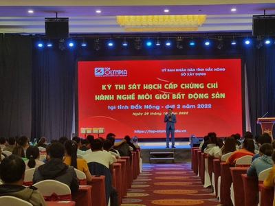 Khai giảng khoá học online chứng chỉ môi giới BĐS 1