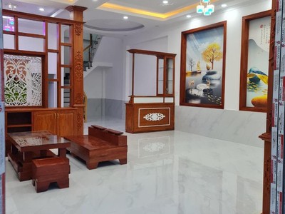 Bán nhà 1t2l mới hoàn thiện tại p hóa an . 90m2. đường xe hơi tới thoải mãi 2