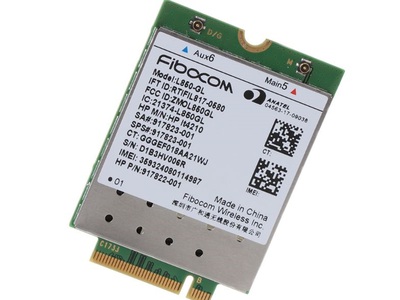 Card WWAN 4G Fibocom L850-GL HP lt4210  HP XMM7360  - dùng cho HP Probook 430 G5, 440 G5, 450 G5, 10 3
