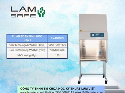 Tủ an toàn sinh học cấp 2 2