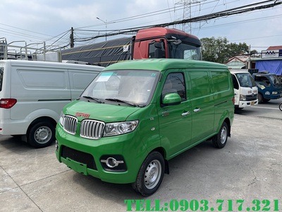 Bán xe Van SRM 2 chỗ 945Kg mẫu mới , ghế da, phanh ABS 0