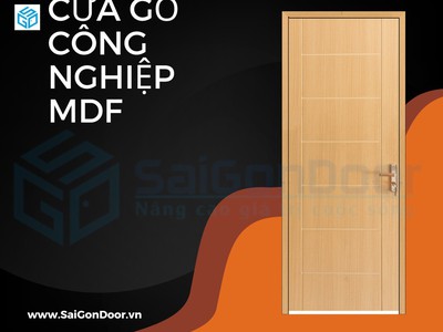 Cửa gỗ mdf laminate 3