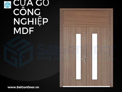 Cửa gỗ mdf laminate 1