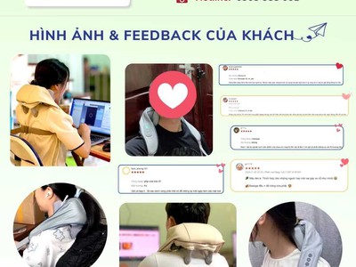 Máy massage cổ vai gáy ở Đà Nẵng - Đánh bay đau mỏi cổ 0