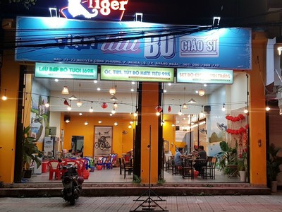 Sang quán  lẩu bò giáo sĩ  đang hoạt động tốt ngay trung tâm tp. quảng ngãi nhộn nhịp 0