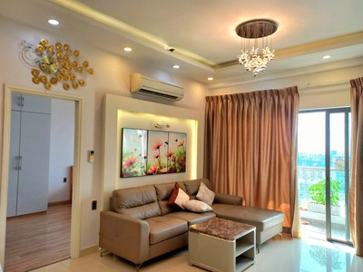 Cho thuê căn hộ The Everich Infinity, 290 An Dương Vương, Phường 4, Q.5 :  - Diện tích 86m2, 2PN,2wc 1