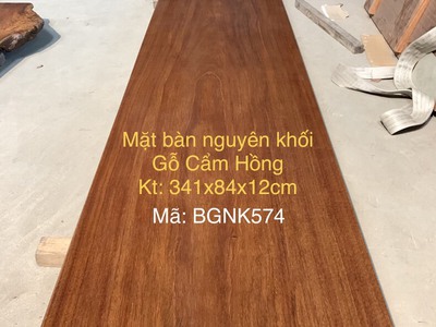 Mặt Bàn Nguyên Khối gỗ Cẩm Hồng 0