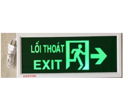 Đèn Exit, Đèn Chỉ Lối Thoát Hiểm 2