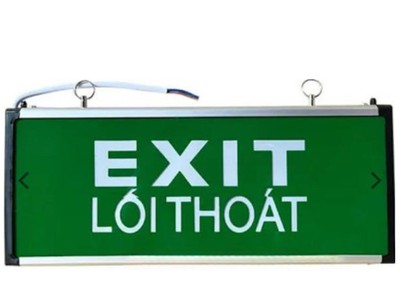 Đèn Exit, Đèn Chỉ Lối Thoát Hiểm 3