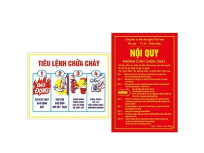 Nội Quy Tiêu Lệnh, Cấm Lửa, Cấm Thuốc 7